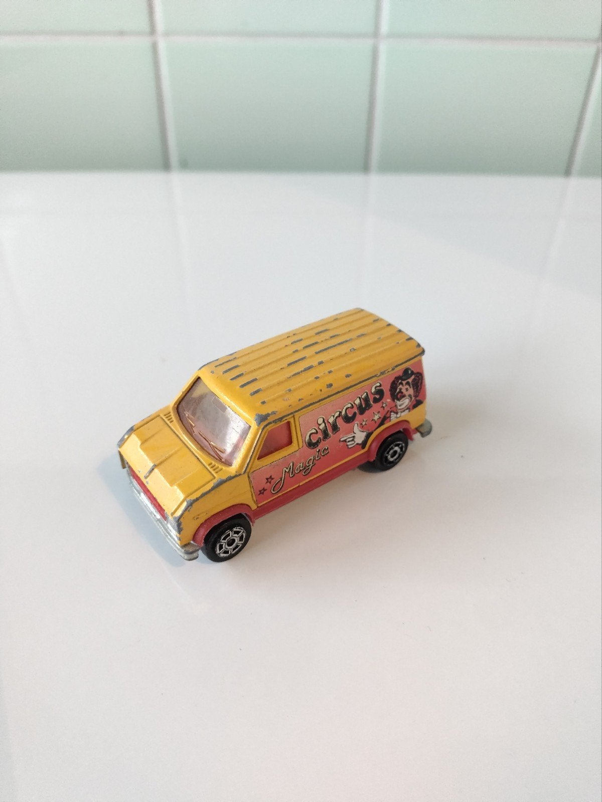 Majorette Fourgon Circus AFHALING LEES BESCHRIJVING, Ophalen, Gebruikt, Auto, Majorette