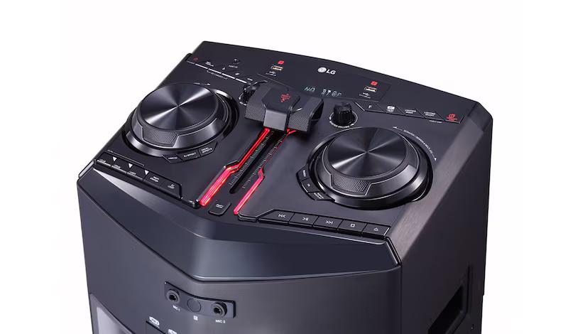 Huur de krachtige LG 15Inch Woofer Karaoke Box + Microfoon, Ophalen of Verzenden, Luidspreker(s)