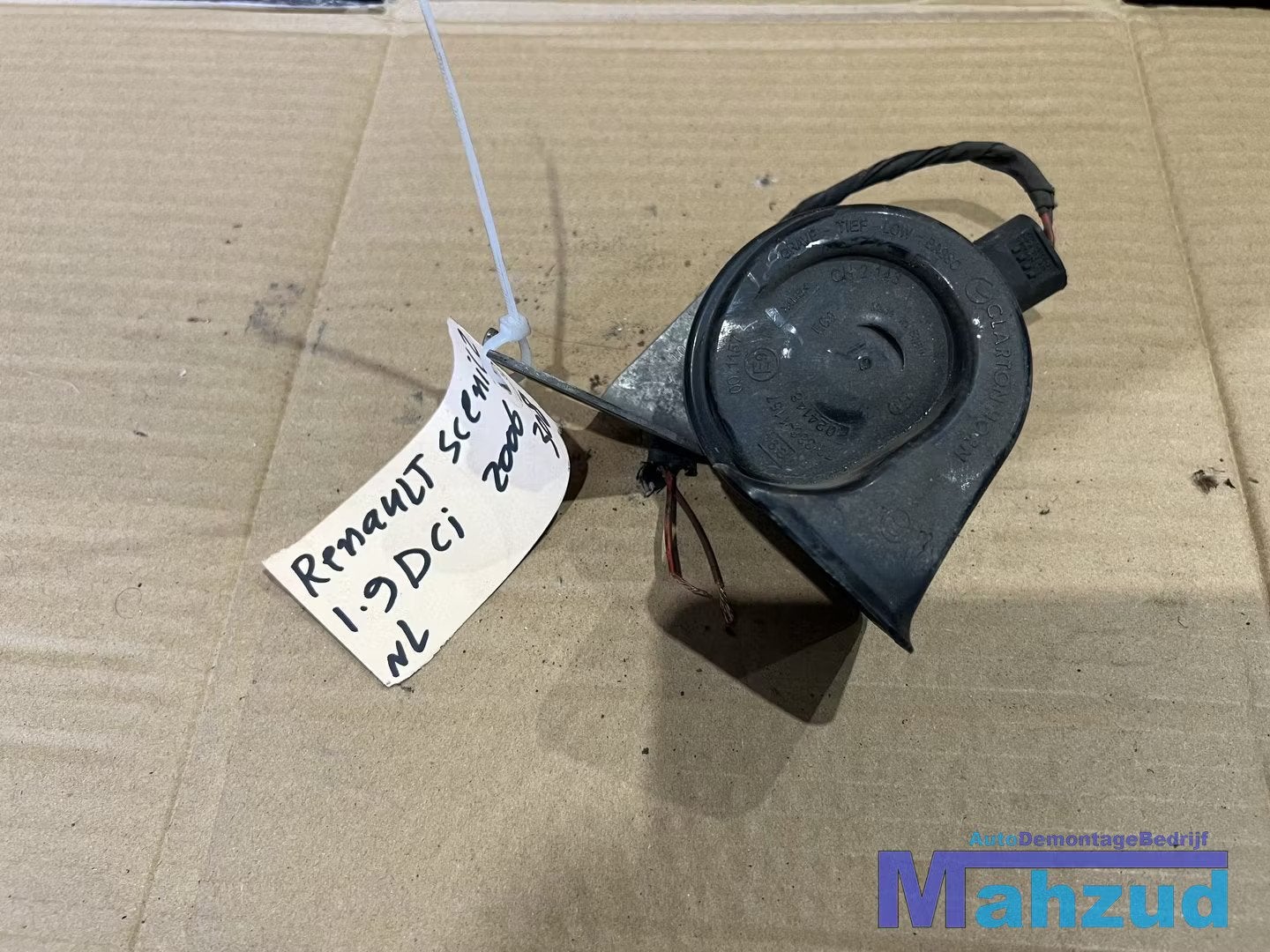 RENAULT SCENIC 2 Toeter claxon 2004-2009, Renault Group, Contact.group@renault.com, Renault, Utilisé