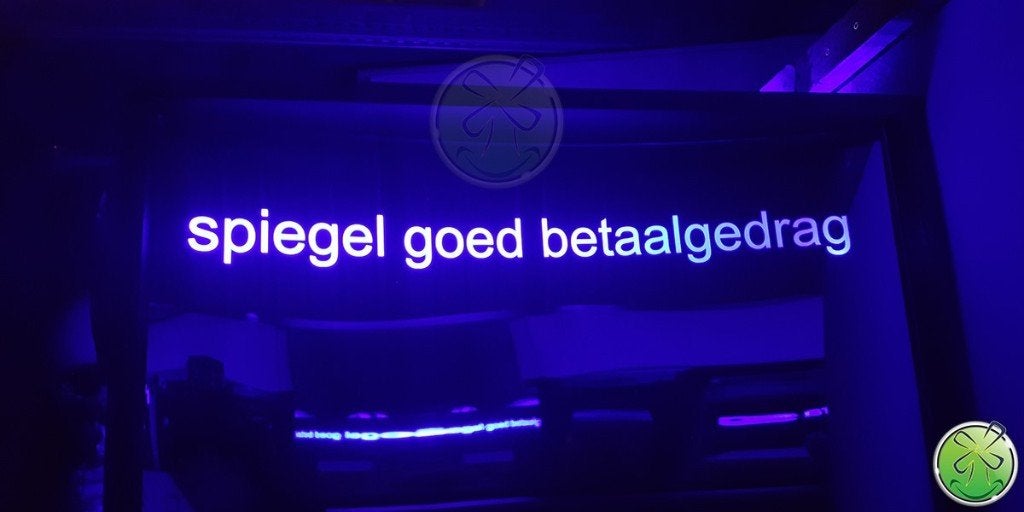 Lachspiegels met tekst, Ophalen of Verzenden, Nieuw, Versiering