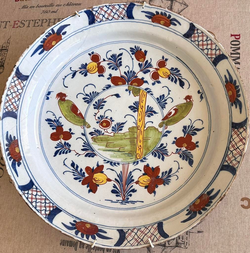 plat delft 18eme s 35 cm, Enlèvement ou Envoi