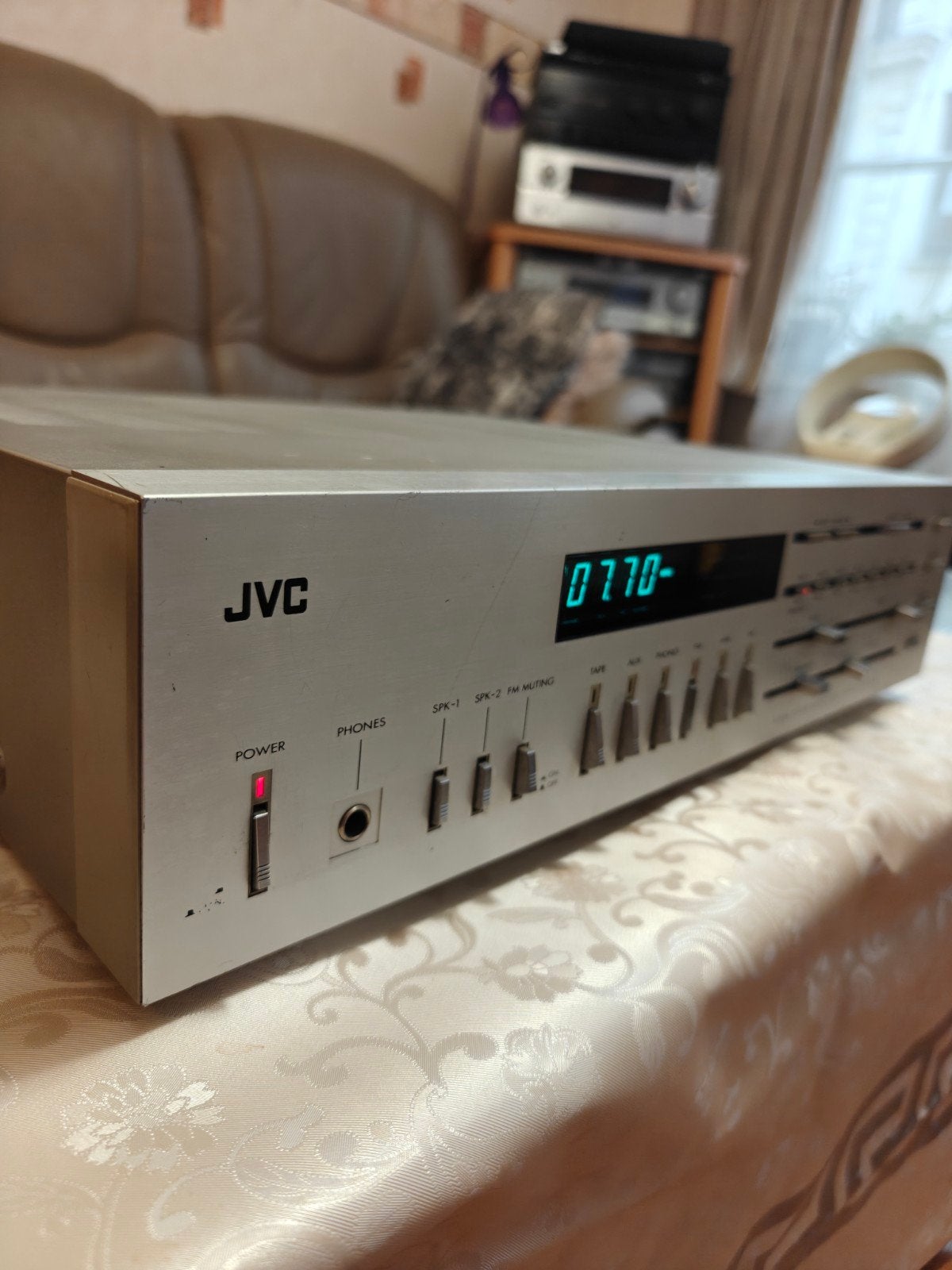Amplificateur/récepteur JVC, TV, Hi-fi & Vidéo, Amplificateurs & Ampli-syntoniseurs, Enlèvement, Stéréo, JVC