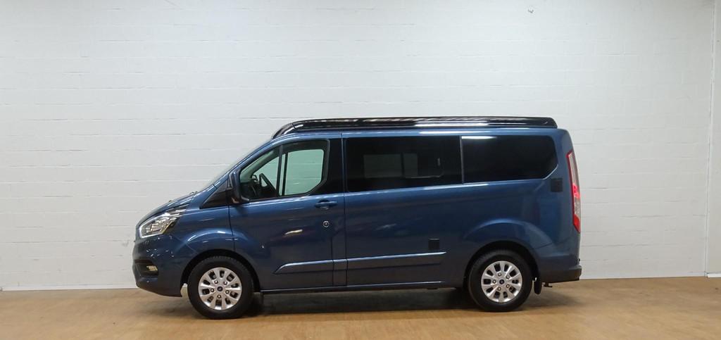 Ford Transit Custom Camper 2.0D automaat FONT VENDOME, Caravans en Kamperen, Automaat, Buscamper of Camperbus, Bedrijf, Diesel