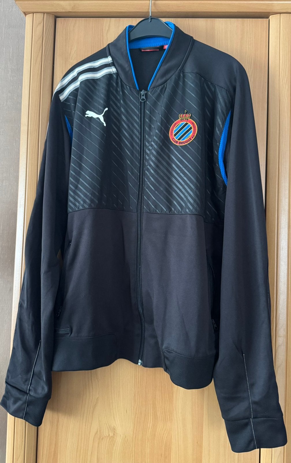 Club Brugge jacket zwart Puma XXL, Enlèvement, Comme neuf