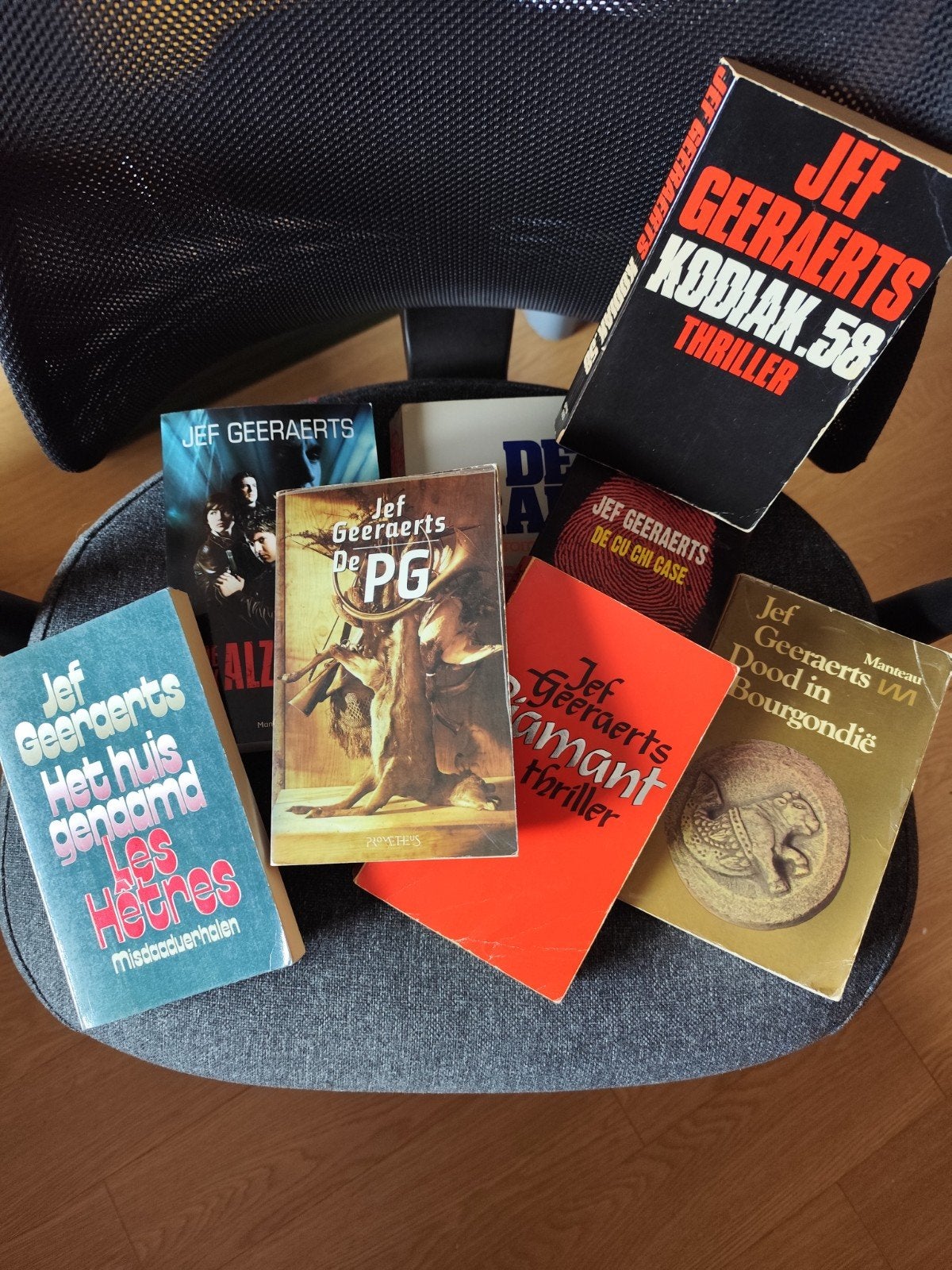 8 boeken van Jef Geeraerts, Ophalen of Verzenden, Gelezen, Jef Geeraerts