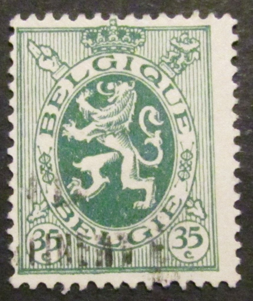 35 centimes estampillés OBC 283, Enlèvement ou Envoi, Affranchi, Timbre-poste, Autre