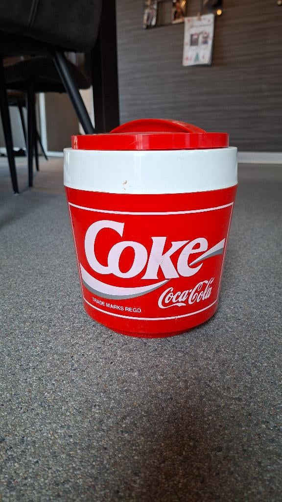 Seau à glace Coca-Cola vintage avec couvercle, Enlèvement ou Envoi, Comme neuf