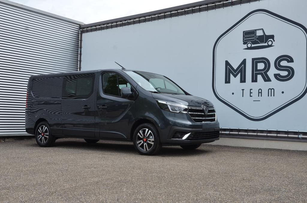 Renault Trafic- L2- Dubbelcab-ACC-Exclusive-Nieuw- 36990+BTW, Automaat, Stof, Euro 6, Renault