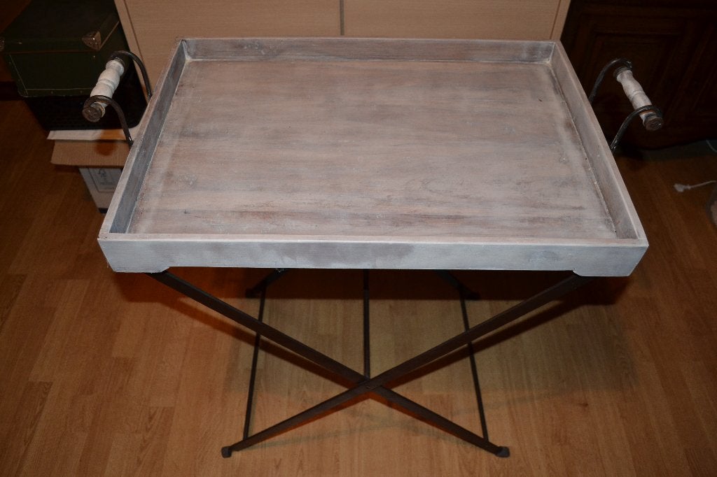 bijzettafel, Ophalen, Minder dan 55 cm, 60 cm of meer, Rechthoekig