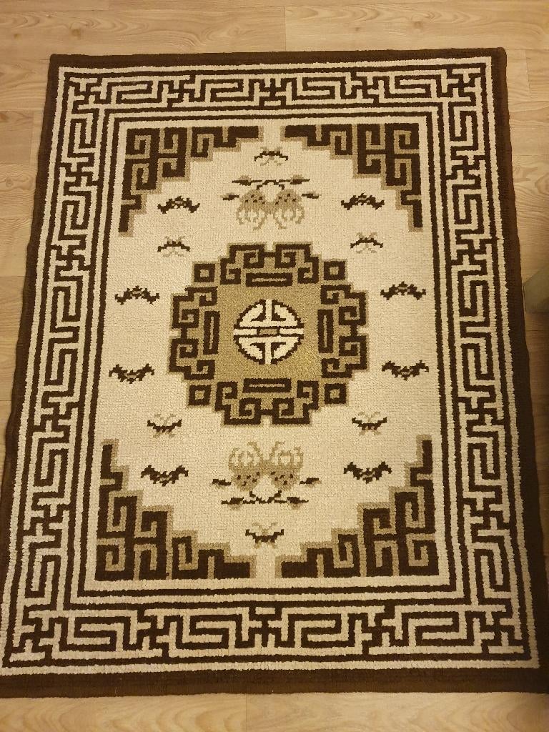 Ancien tapis de Mongolie (pièce rare), Enlèvement ou Envoi