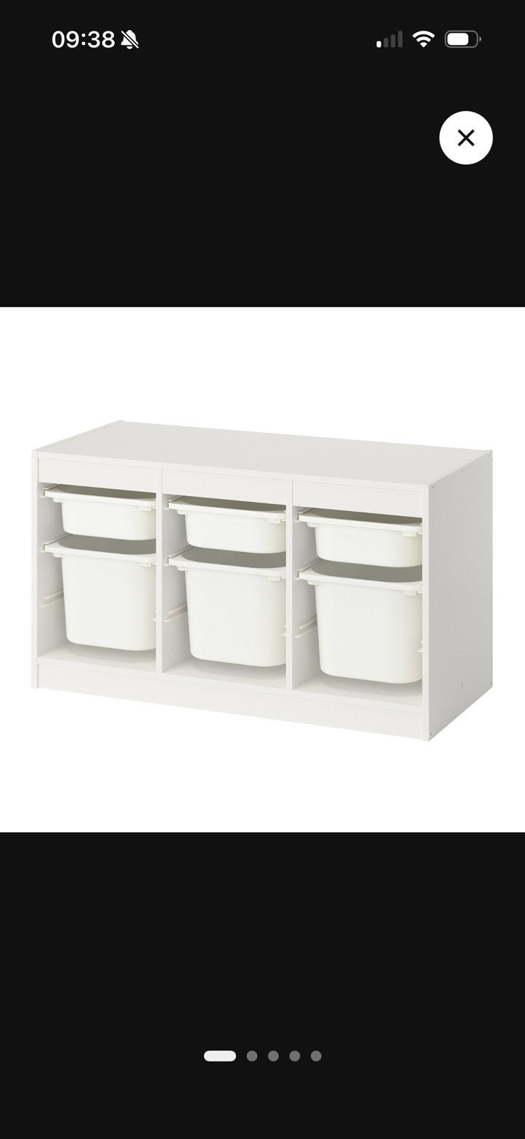 Heeft iemand deze kast te koop in het wit?, Enlèvement, Comme neuf