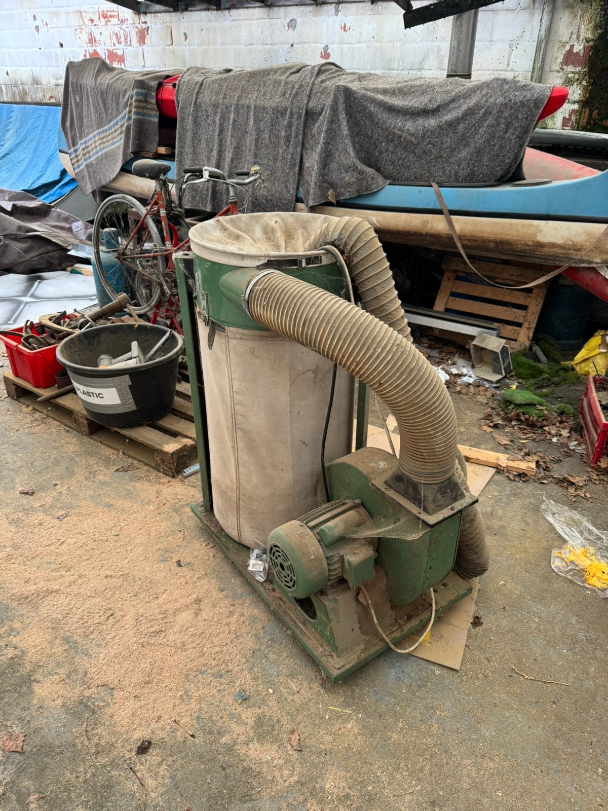 Stofafzuiging 230 volt, Ophalen, Gebruikt