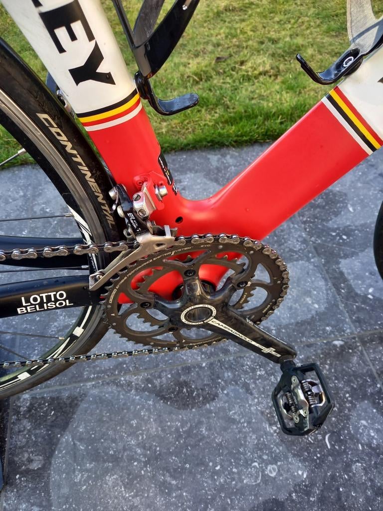 Racefiets Ridley noa, Ophalen