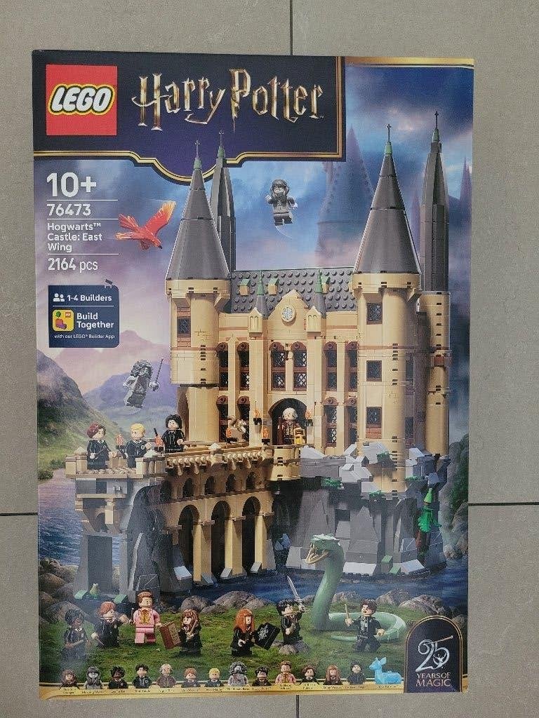 Set Lego 76473: château de Poudlard: l'aile Est, Neuf, Enlèvement ou Envoi, Lego, Ensemble complet