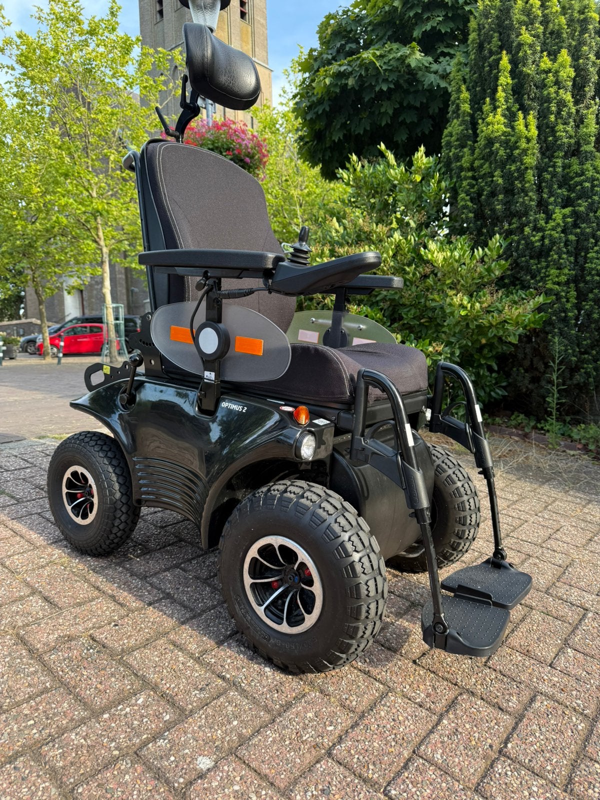 Fauteuil roulant électrique Optimus 2 12/h.., Enlèvement ou Envoi, Comme neuf, Fauteuil roulant électrique