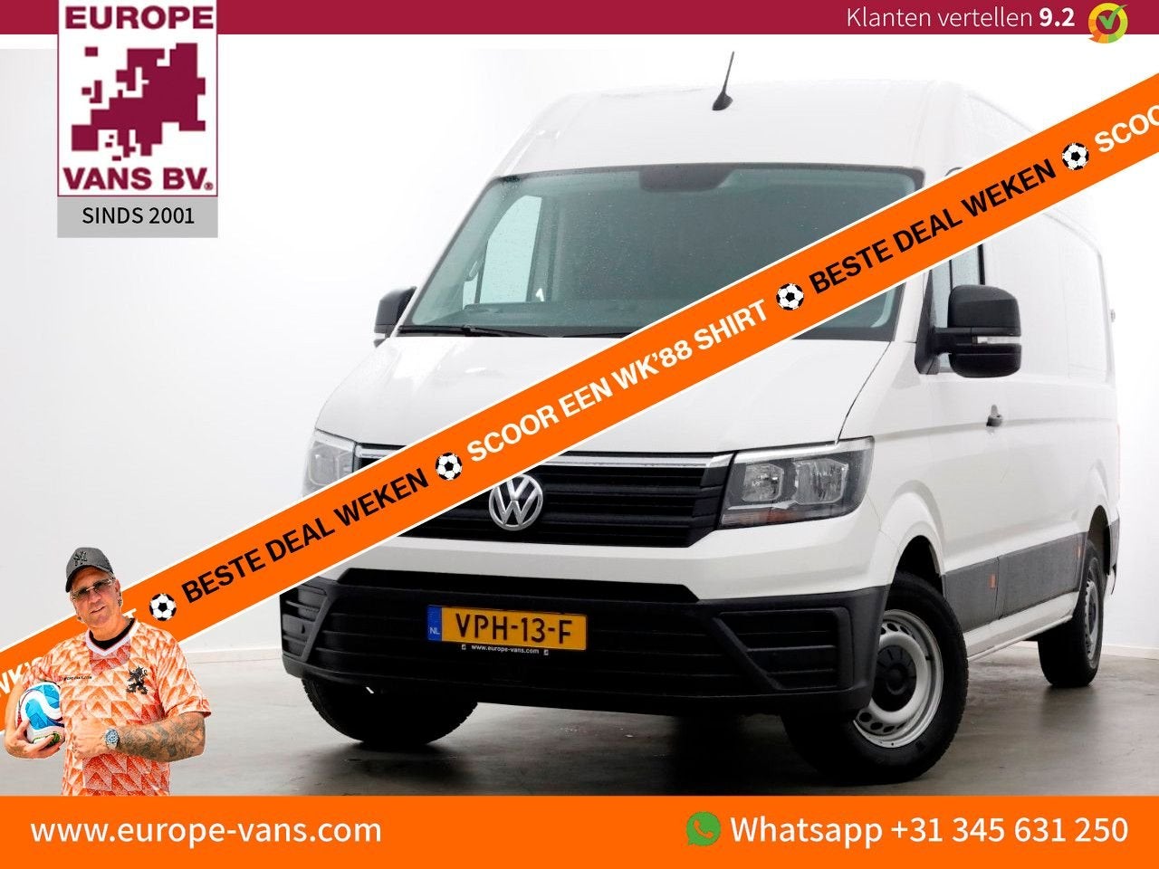 Volkswagen Crafter 30 2.0 TDI E6 L3H3 (L2H2) Airco/Navi/Came, Achat, Entreprise, Diesel, 192 g/km