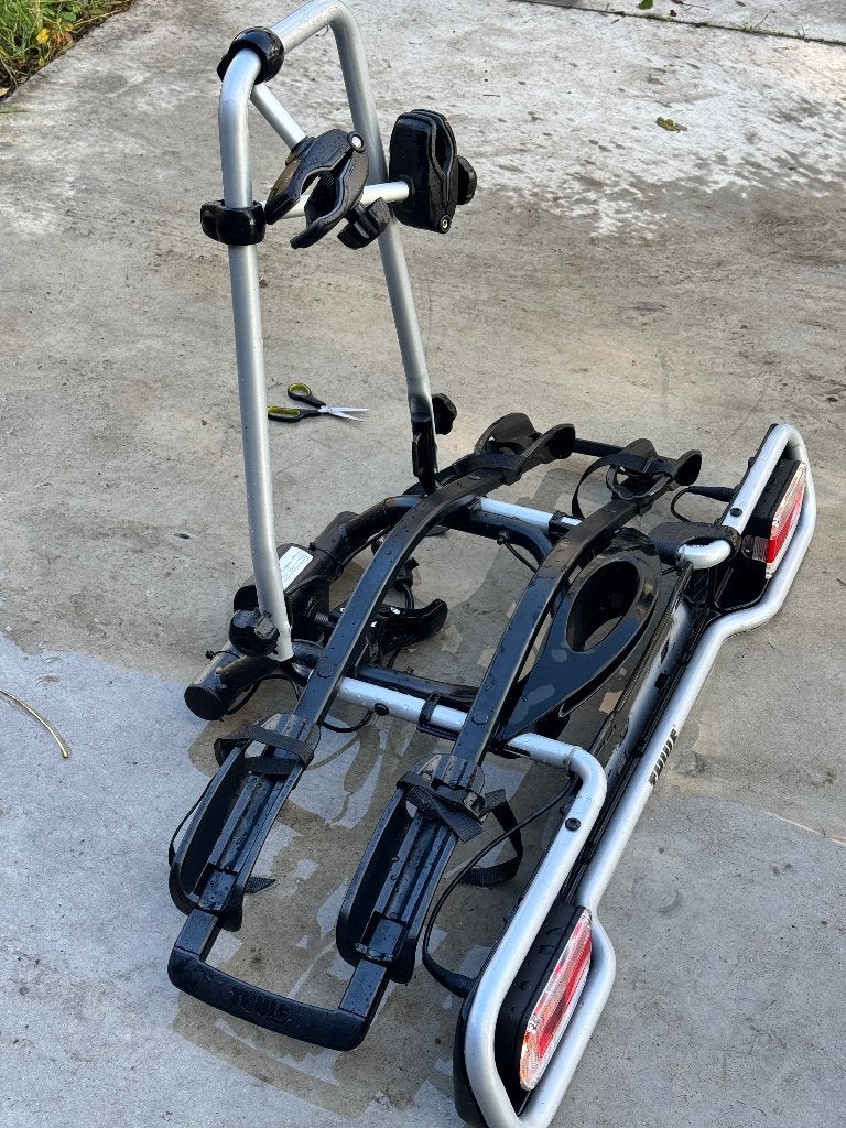 Thule EuroRide 941 fietsendrager voor 2 fietsen, Ophalen, 2 fietsen, Zo goed als nieuw, Trekhaakdrager