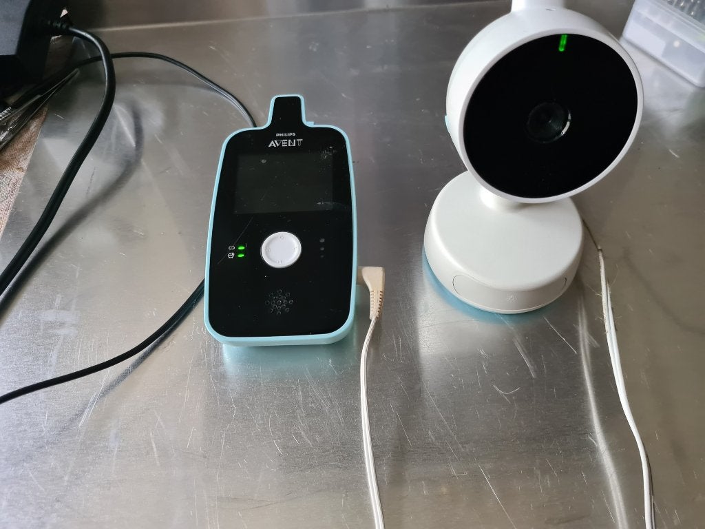 Philips Avent Digitale Videobabyfoon  Complete set, Ophalen of Verzenden, Gebruikt, Minder dan 100 meter, Camera