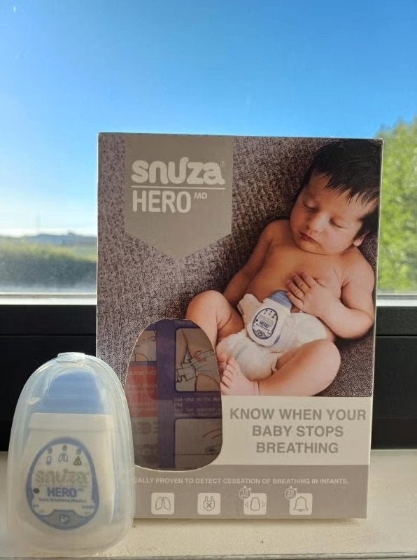 SNUZA Ademhalingsmonitor Hero, Enlèvement, Utilisé, Moins de 100 mètres