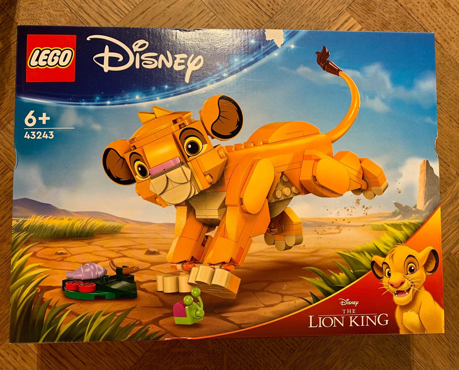 Lego - Simba the Lion King Cub - 43243, Ophalen of Verzenden, Zo goed als nieuw, Lego