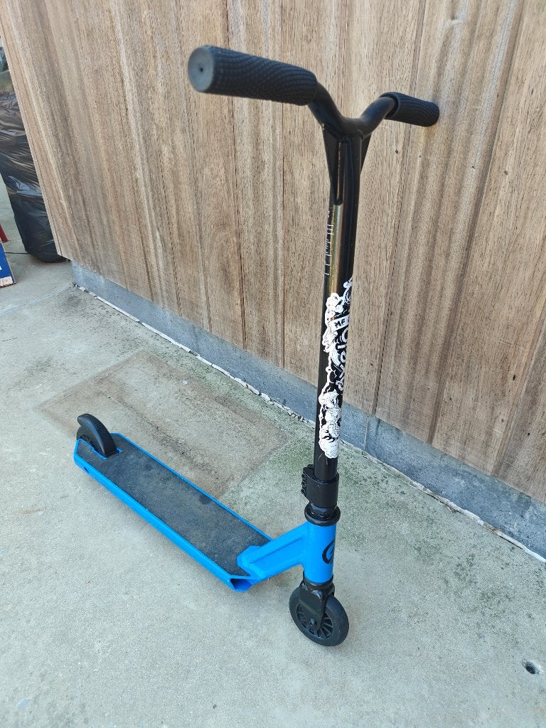STEP scooter MF 1 Blauw, Fietsen en Brommers, Ophalen, Gebruikt