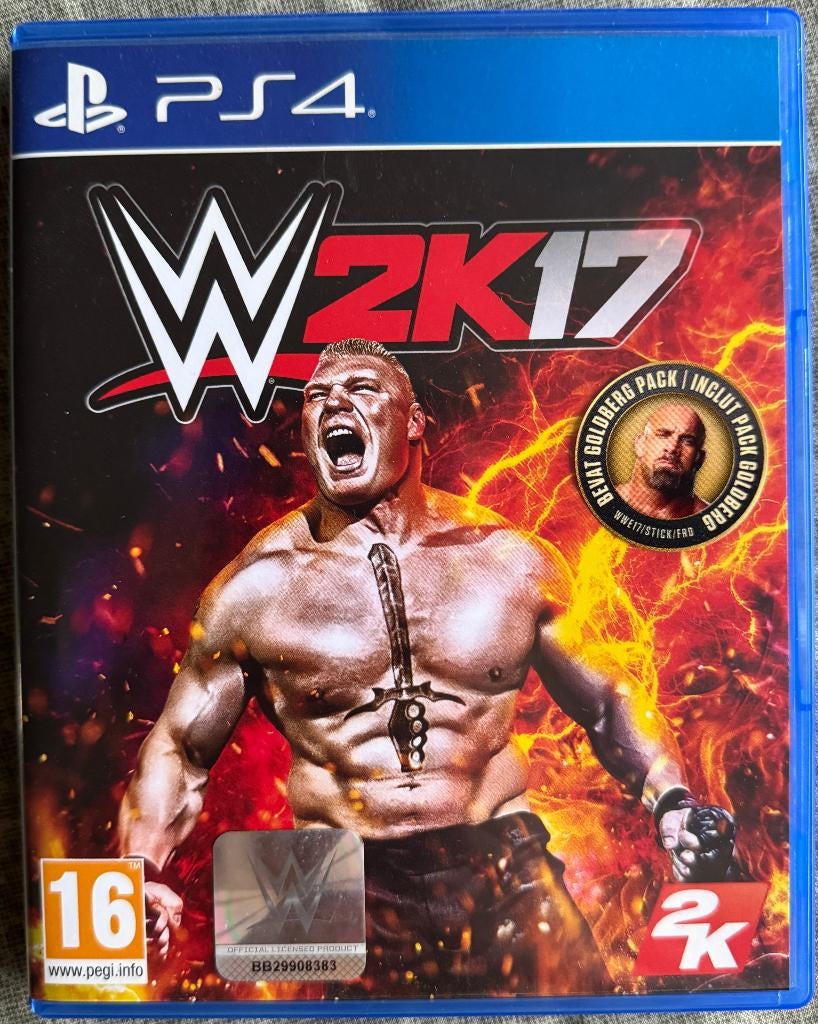WWE 2K17 [PS4], Consoles de jeu & Jeux vidéo, Enlèvement ou Envoi, 2 joueurs, Combat, Comme neuf