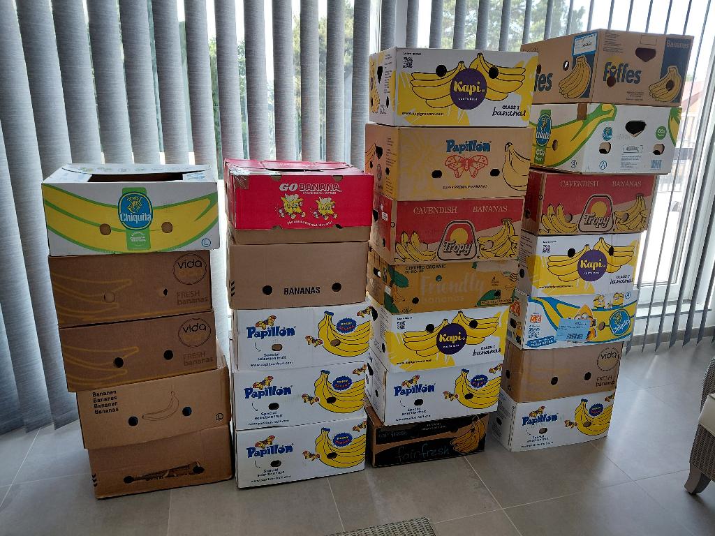 Bananendozen gratis, Enlèvement