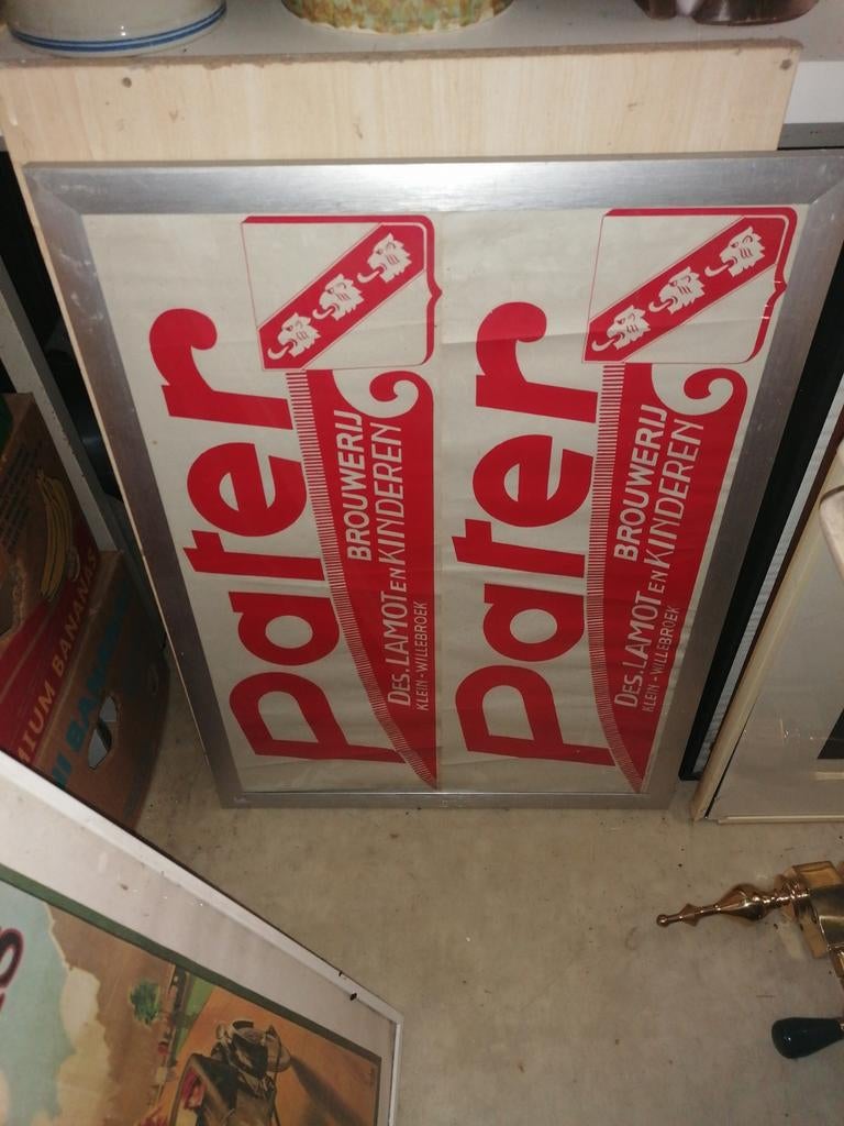 2 oude affiches Willebroek, Ophalen of Verzenden