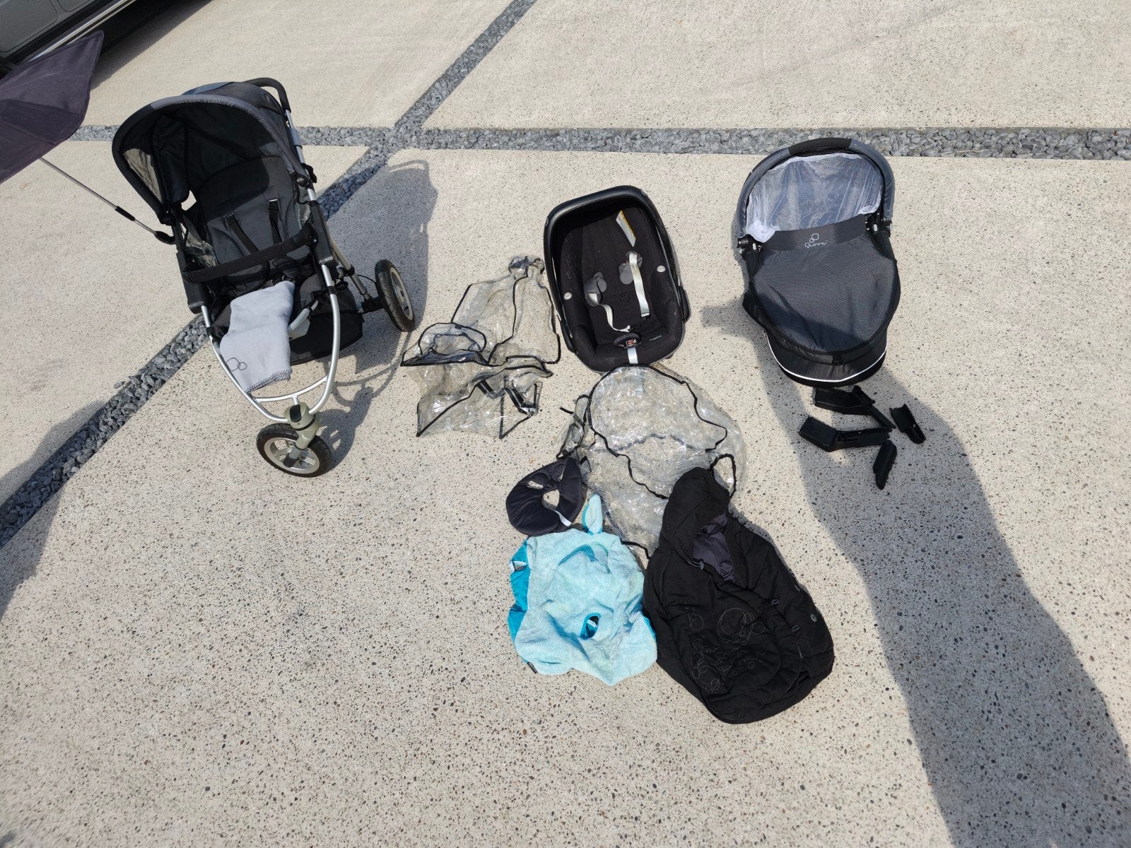 quinny kinderwagen complete set, in top conditie, Ophalen, Kinderwagen, Quinny