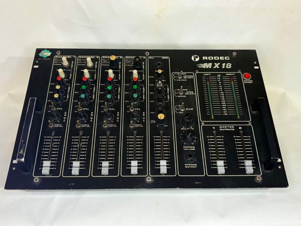 RODEC MX 18 mengpaneel, Muziek en Instrumenten, Ophalen, Gebruikt, 5 tot 10 kanalen, Microfooningang