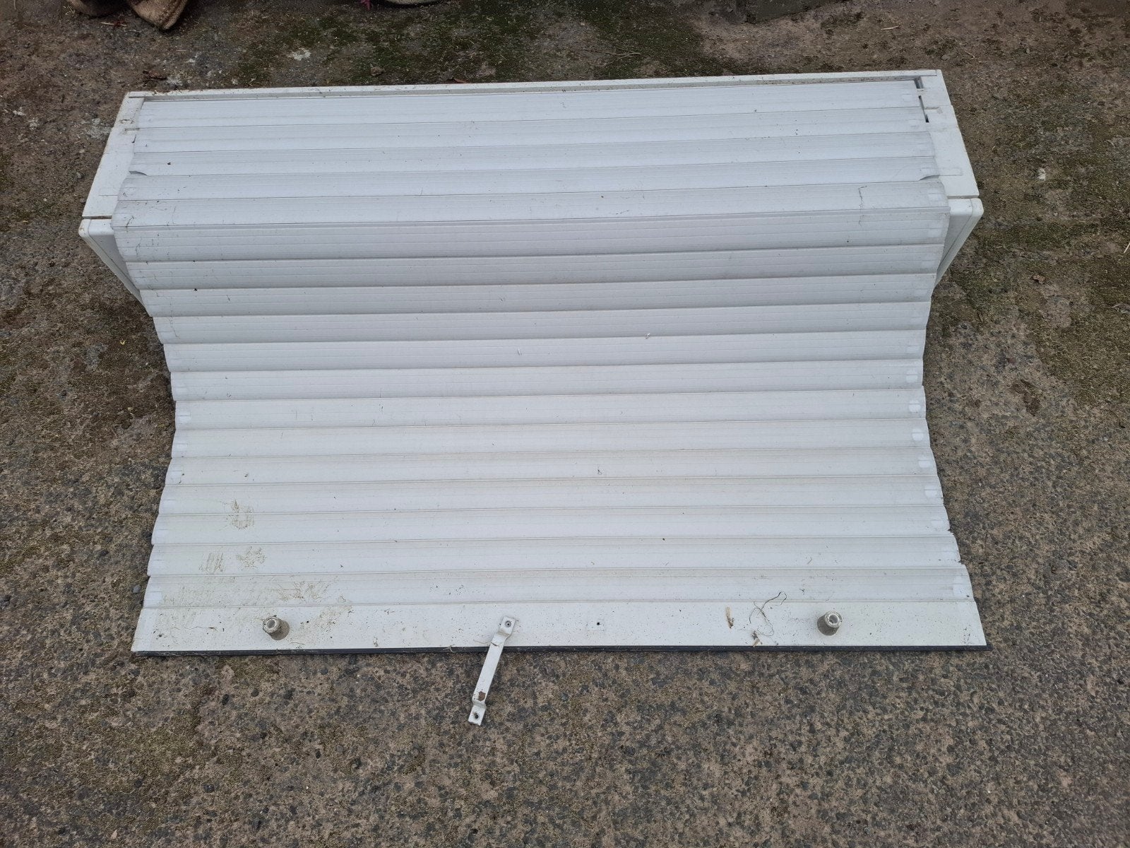 persienne de porte en pvc blanc, Autres couleurs, Enlèvement, Utilisé, Autres types