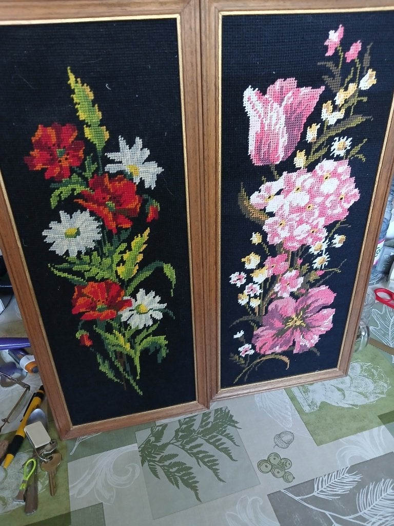 Tapisserie, Enlèvement, Comme neuf, Encadré, Tapisserie murale