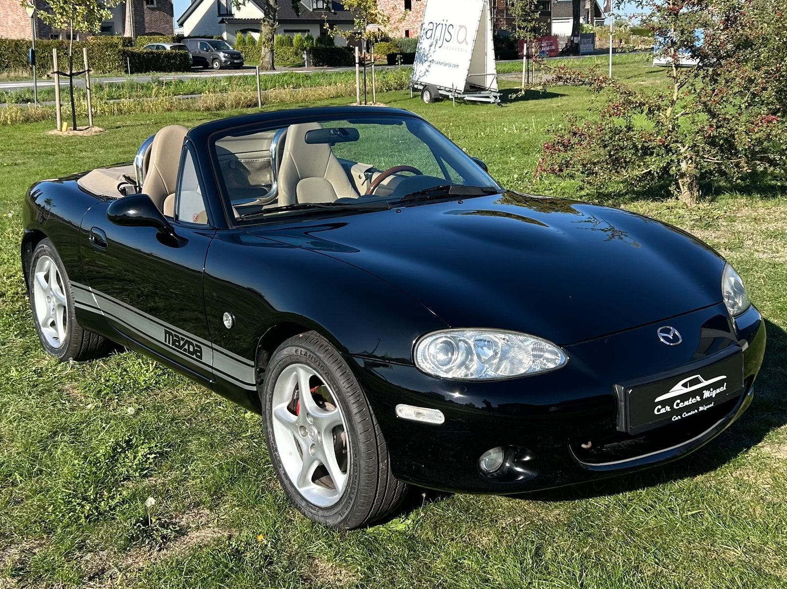 Mazda MX5 NBFL Memories 2 edition, Auto's, Voorwielaandrijving, Beige, 4 cilinders, Cabriolet
