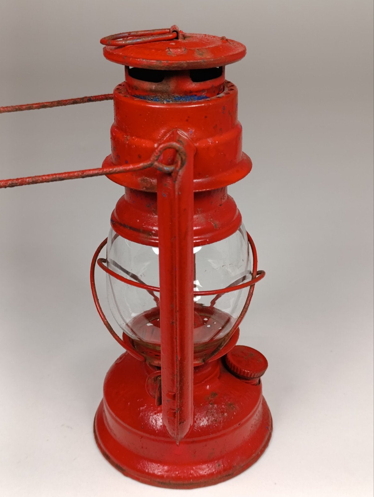 Vintage Meva 863 Stormlantaarn / Olielamp – Tsjechoslowakije, Antiek en Kunst, Ophalen of Verzenden