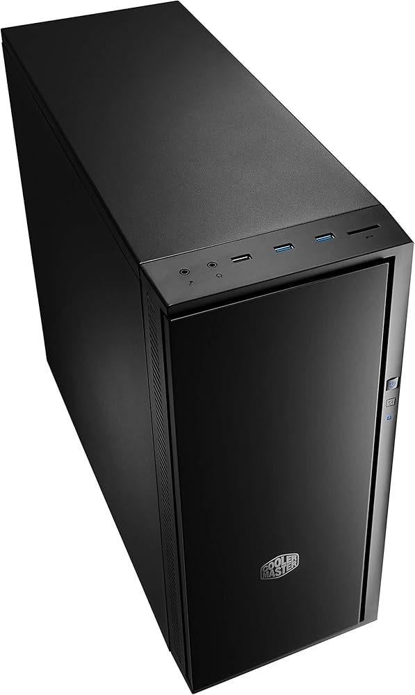 Asus H97M-PLUS PC + Cooler Master Silencio 452 hoesje, SSD 250 GB + HDD 2 TB, Asus, 8 GB, Refurbished