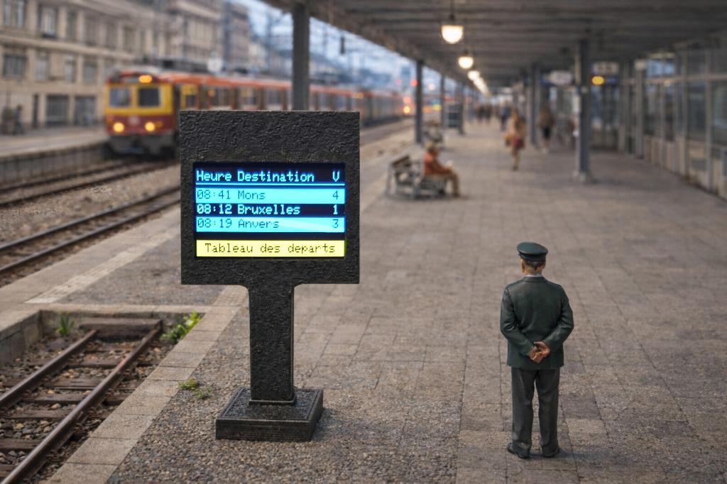 Ecran de quai HO - OLED - Dynamique et Personnalisable, Enlèvement ou Envoi, Neuf, Analogique