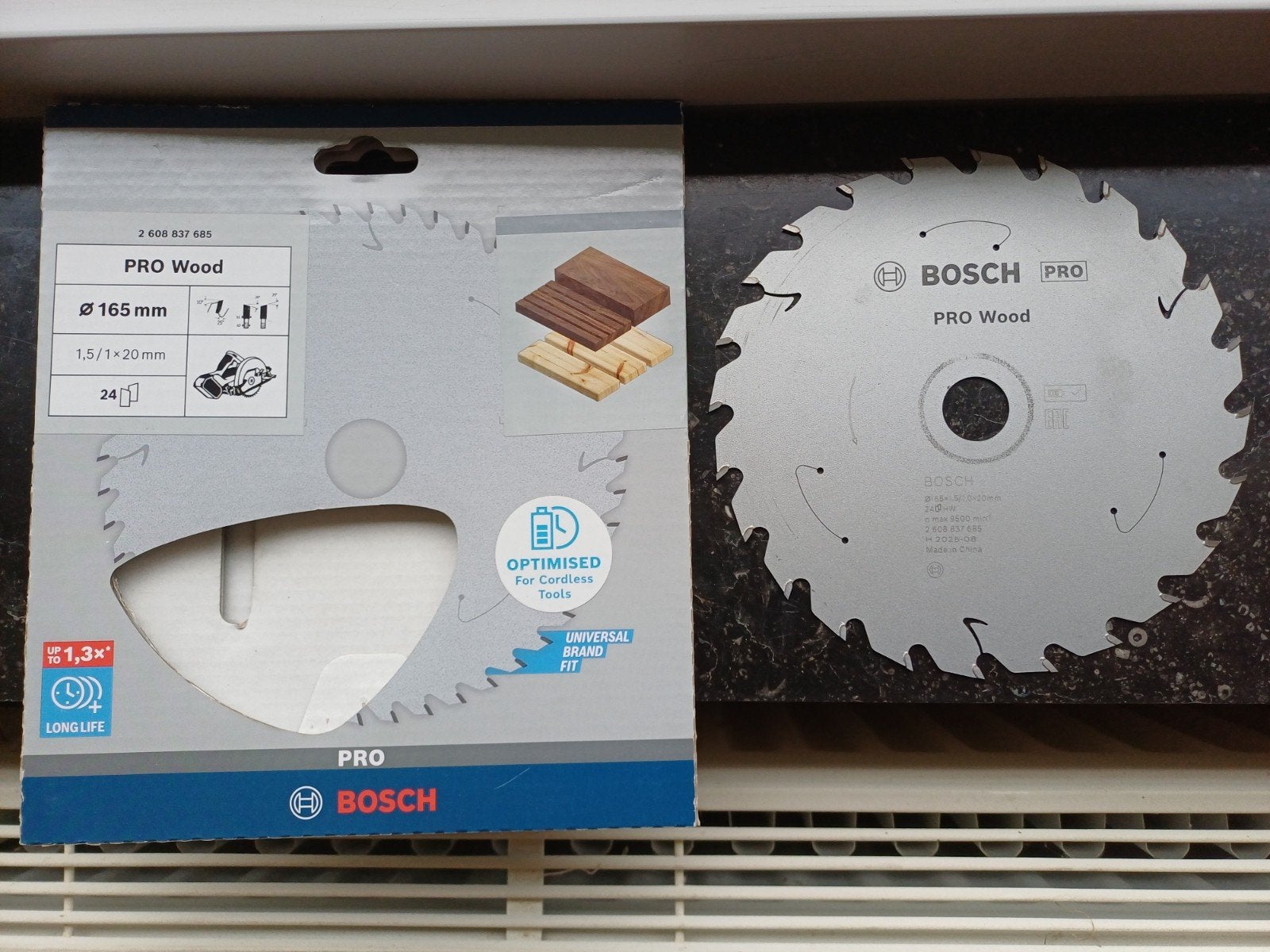 Lame de scie circulaire, Bricolage & Construction, Outillage | Pièces de machine & Accessoires, Enlèvement, Comme neuf