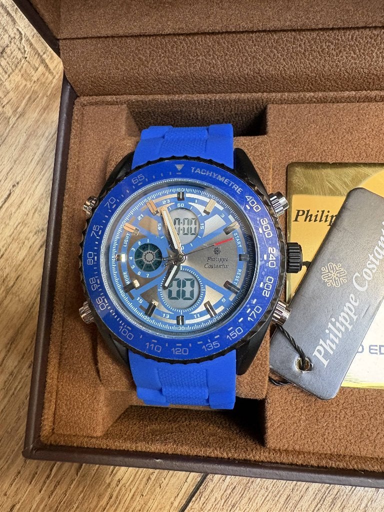 Montre édition limitée Philippe constantin, Handtassen en Accessoires, Overige merken, Staal, Polshorloge, Overige materialen