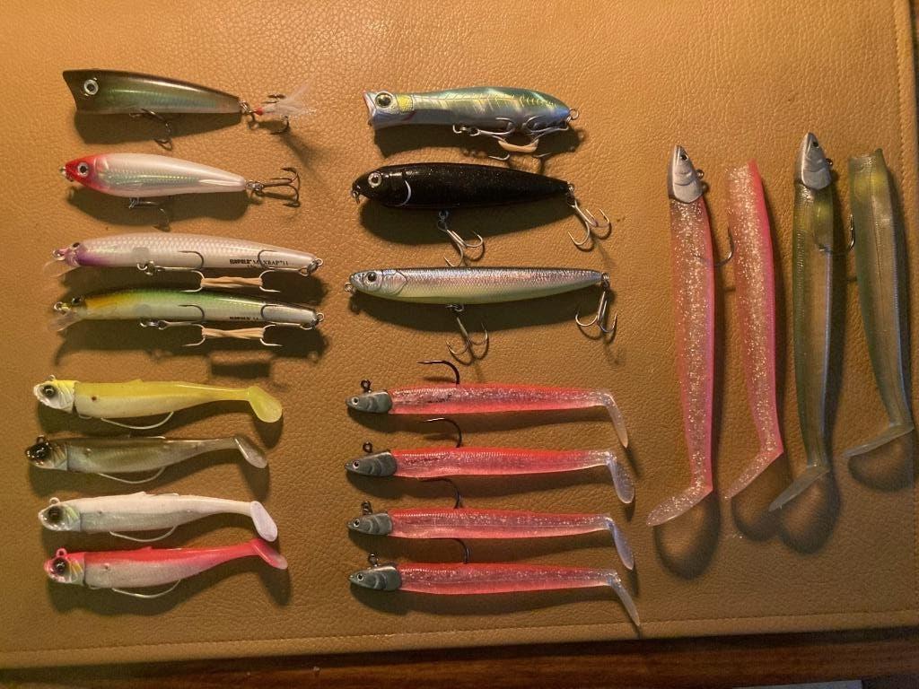 set kunstaas zeebaars: Illex, Rapala, Savage Gear, etc., Enlèvement ou Envoi, Comme neuf, Autres types