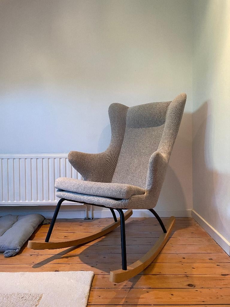 Quax schommelstoel, Huis en Inrichting, Stoelen, Ophalen, Zo goed als nieuw, Stof, Eén