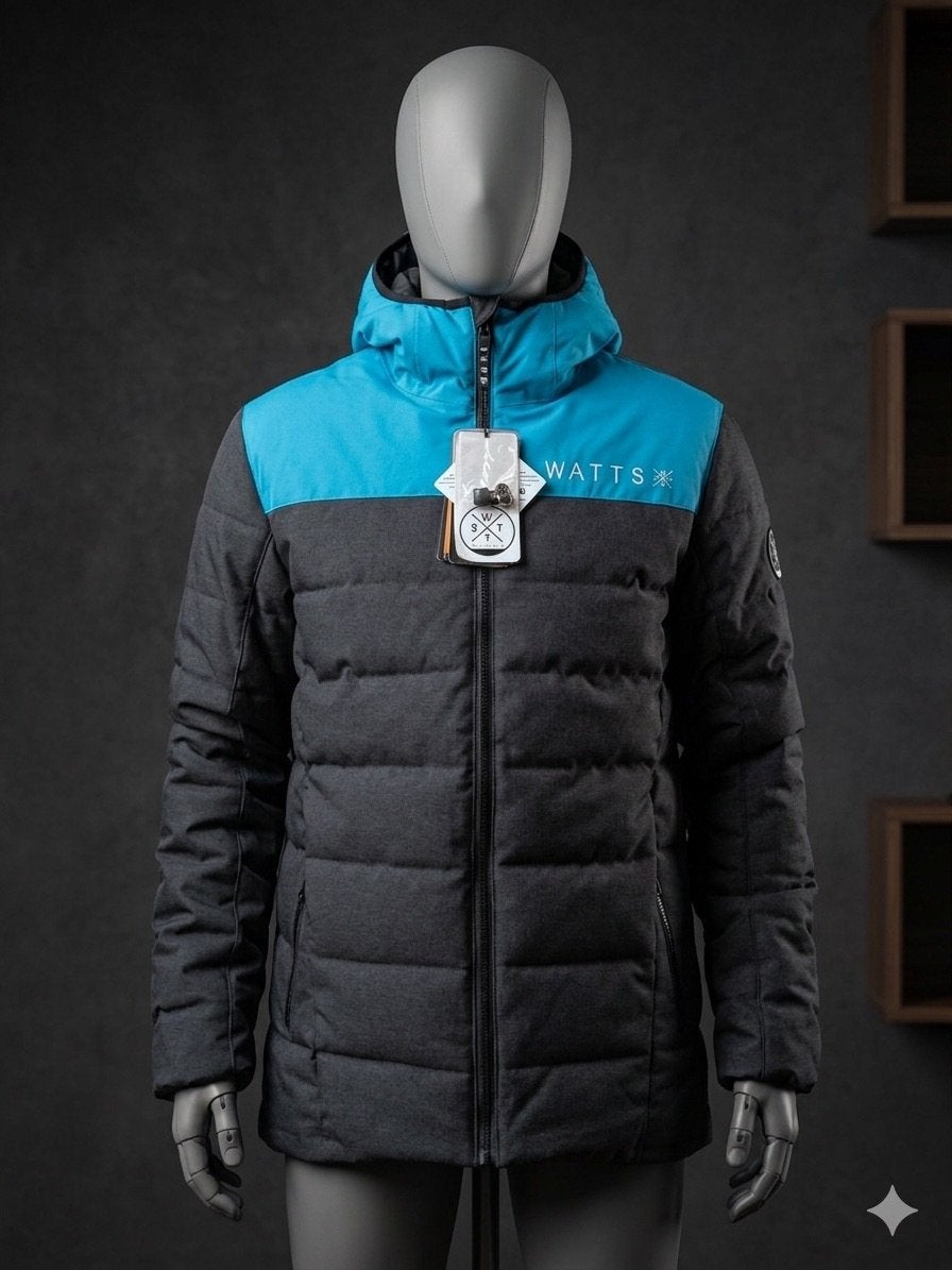 Veste de ski WATTS homme L NEUVE étiquette 20K-bleu/gris, Vêtements | Hommes, Vêtements de sports d'hiver, Enlèvement ou Envoi