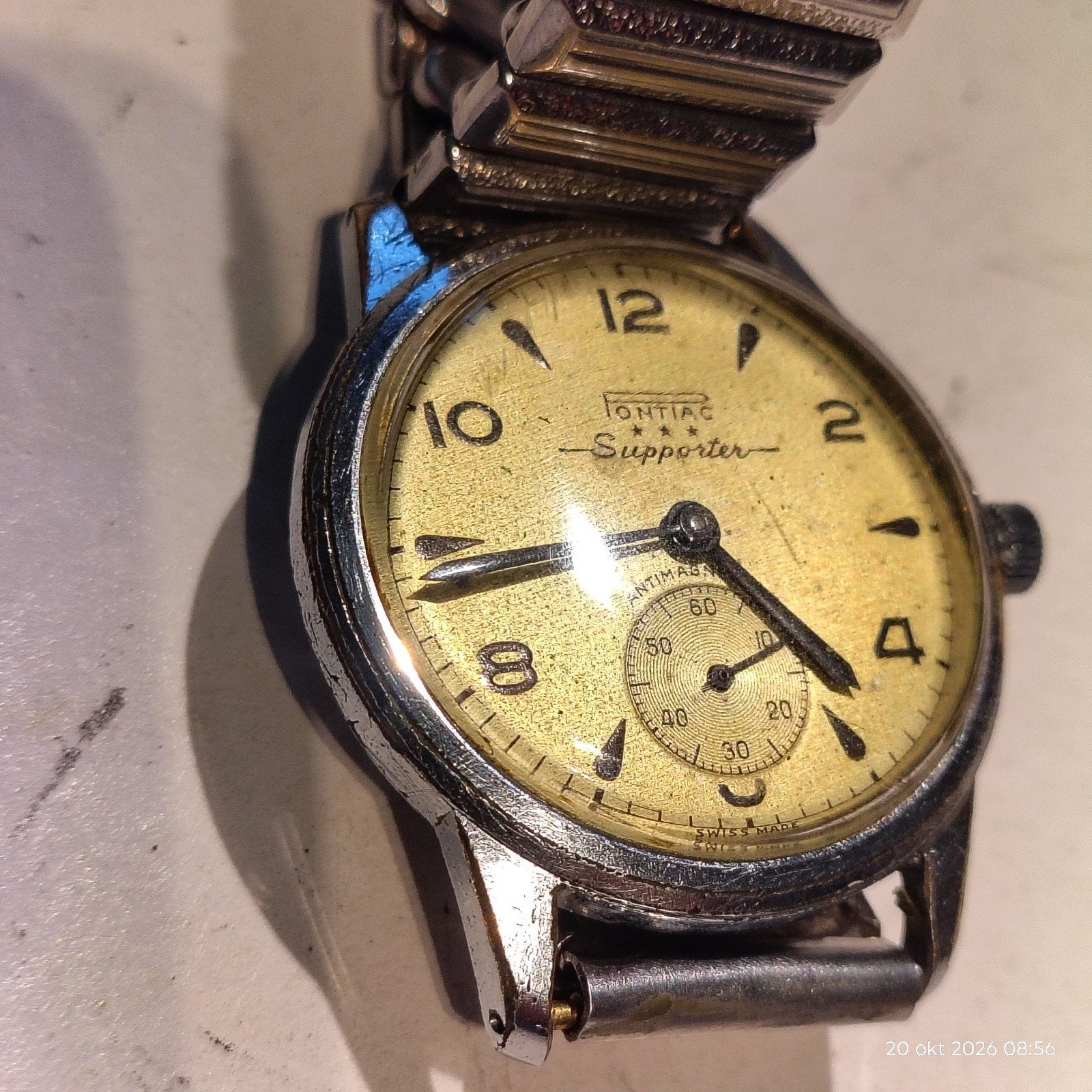 pontiac, Bijoux, Sacs & Beauté, Montre-bracelet, Autres matériaux, Avec bracelet, Enlèvement