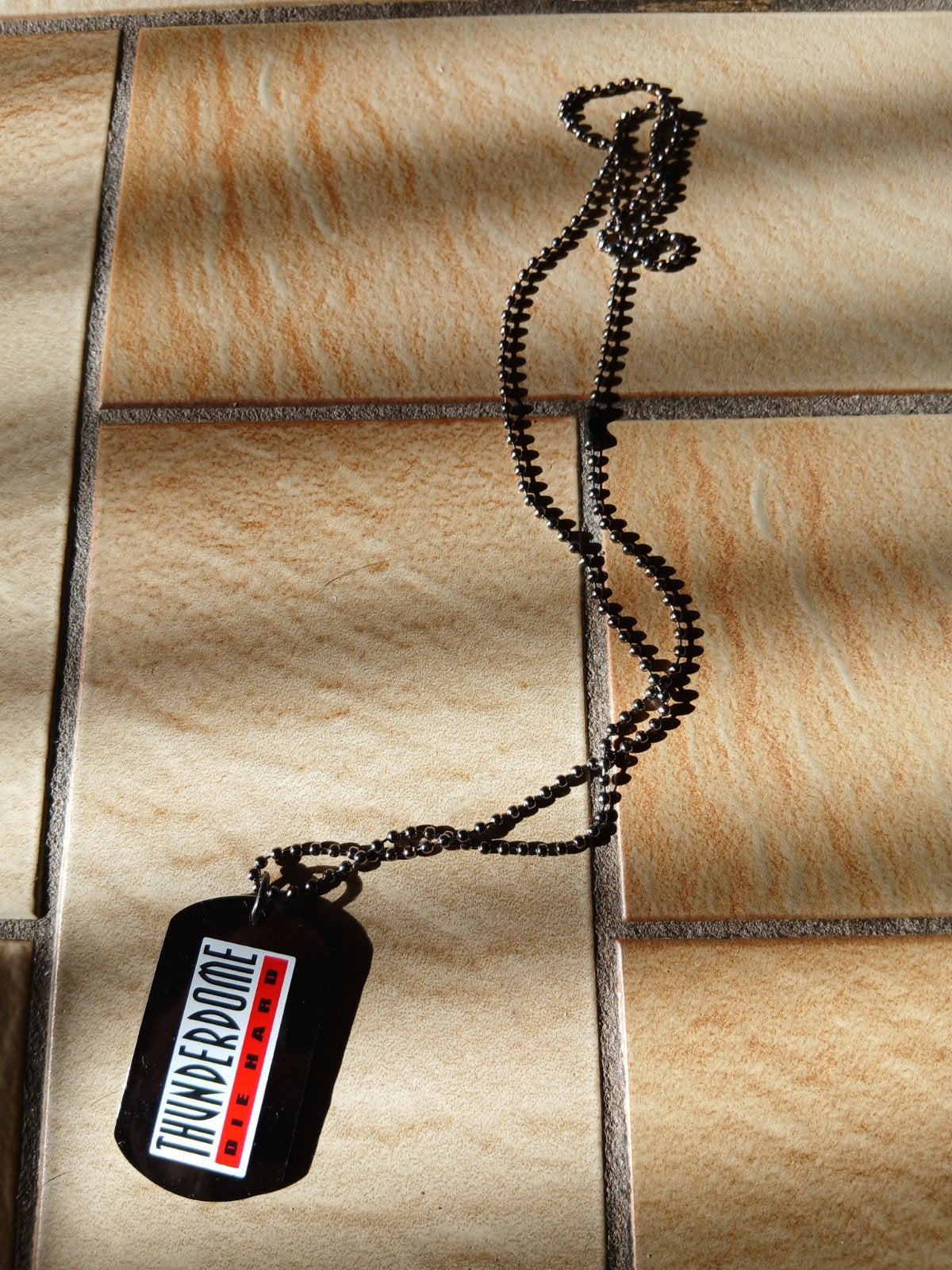 thunderdome die hard dogtag ketting, Enlèvement ou Envoi
