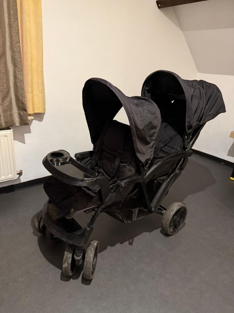 Dubbele buggy piekfijn !, Ophalen of Verzenden, Zo goed als nieuw