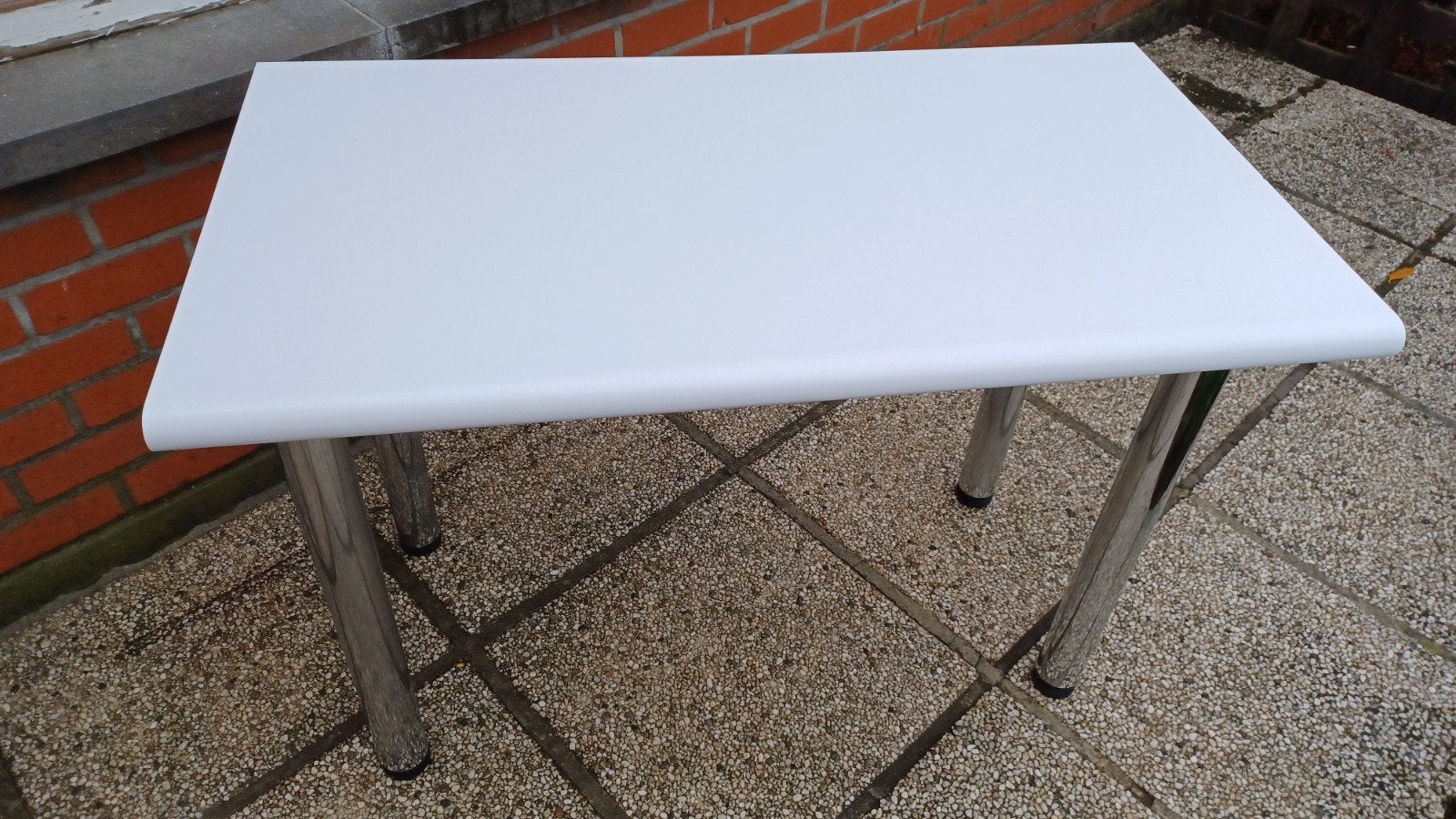 Kleine tafel, het tafelblad meet 100 cm x 54 cm, Ophalen, Zo goed als nieuw, Campingtafel