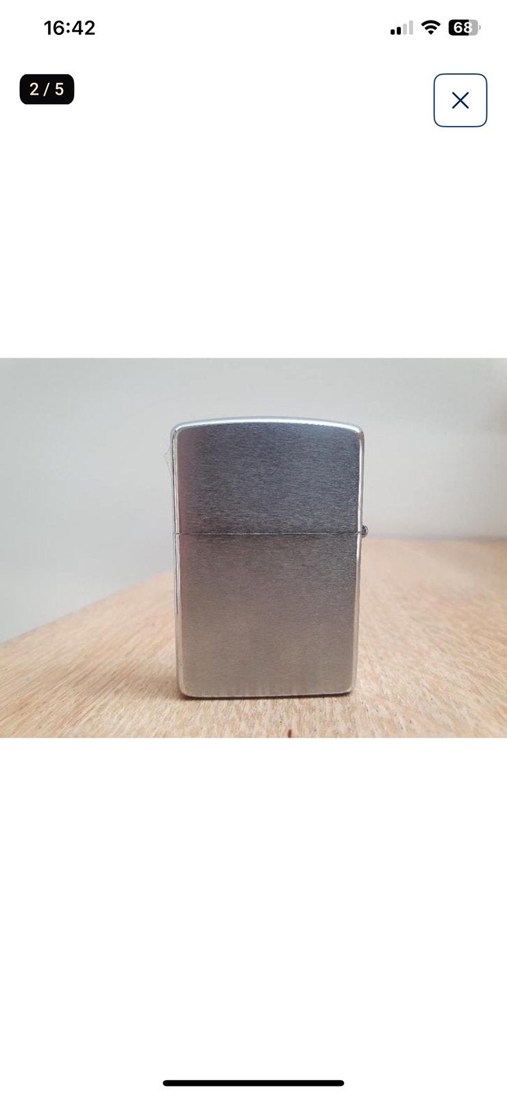 Aansteker zippo, Enlèvement, Comme neuf, Briquet