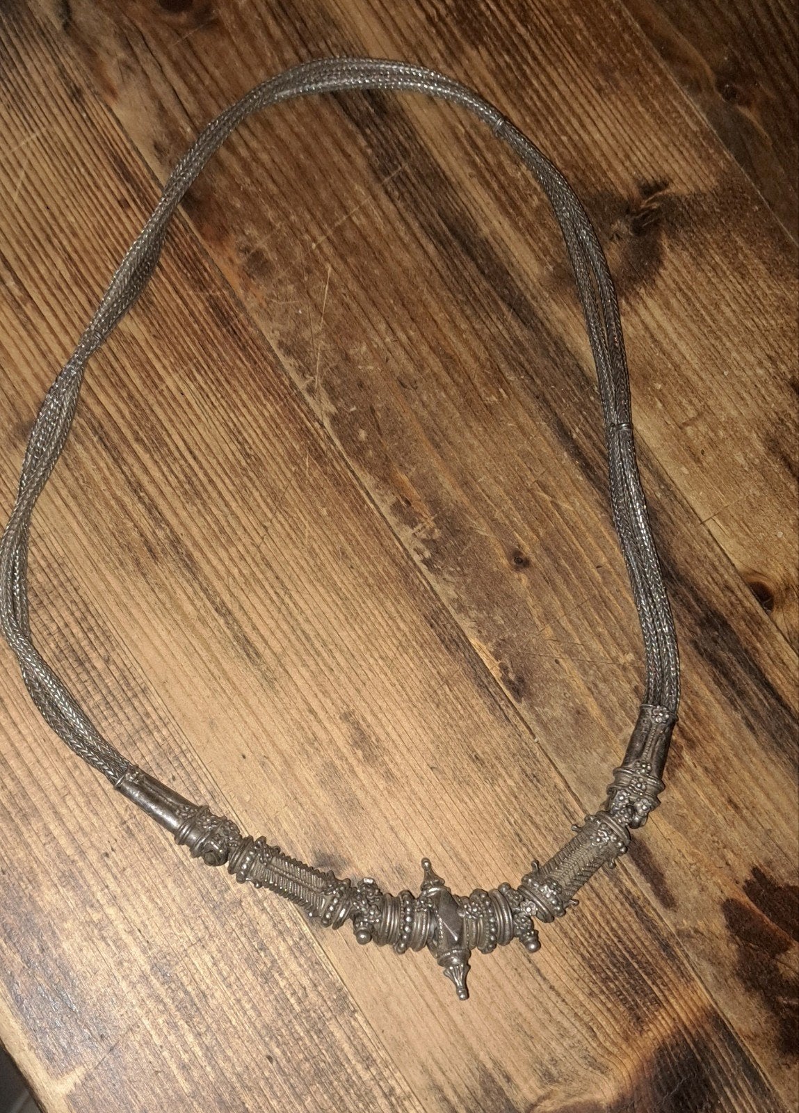 Ceinture de mariée indienne en argent, Antiquités & Art, Enlèvement ou Envoi, Argent