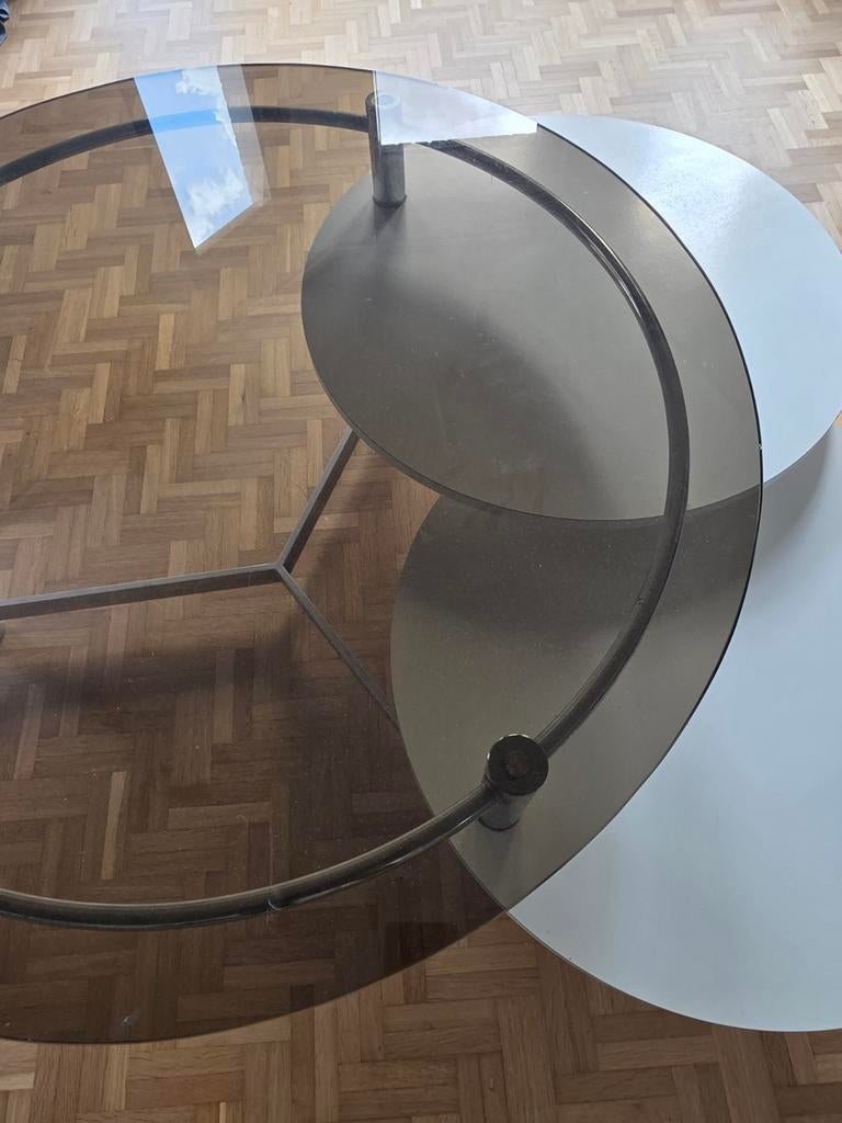 Table Vintage Space Age Années 70, Maison & Meubles, Tables | Tables de salon, Verre