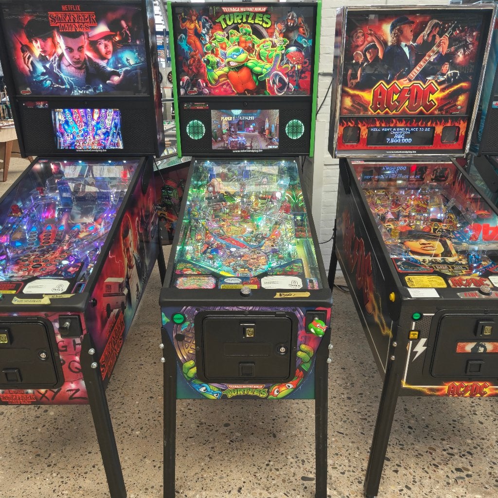 Pinball/flipper/flipper Tortues, Collections, Enlèvement, Comme neuf, Flipper (jeu), Stern