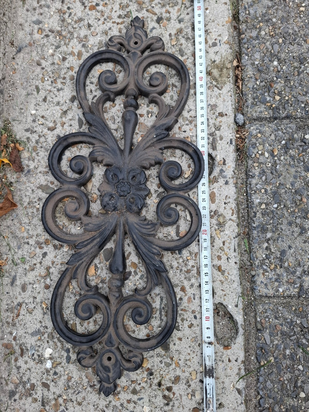 gietijzeren sierstuk, Tuin en Terras, Ophalen